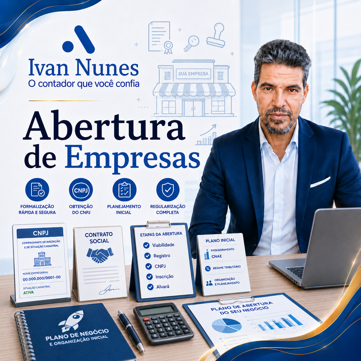 Arte do serviço Abertura de Empresas
