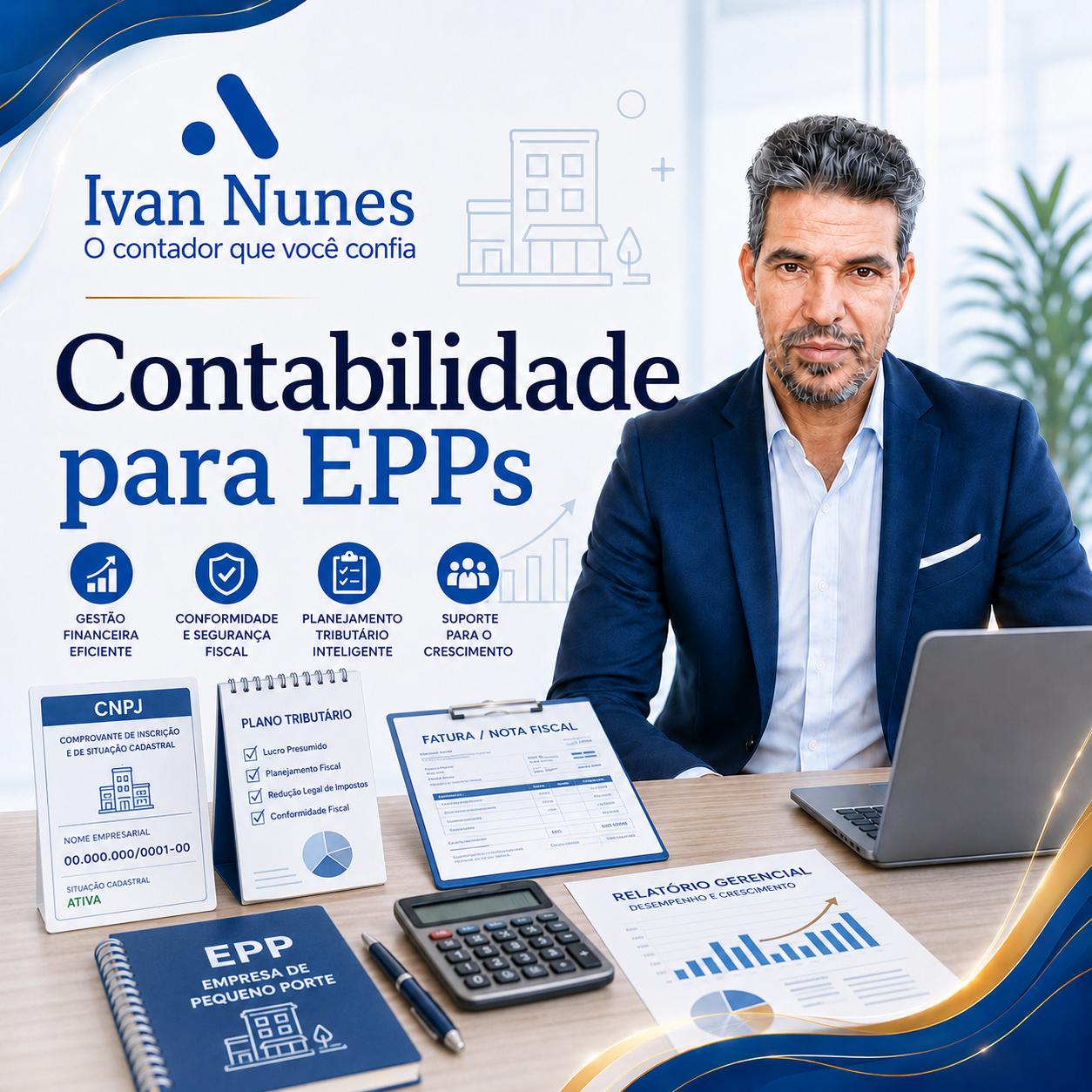 Arte do serviço Contabilidade para EPPs